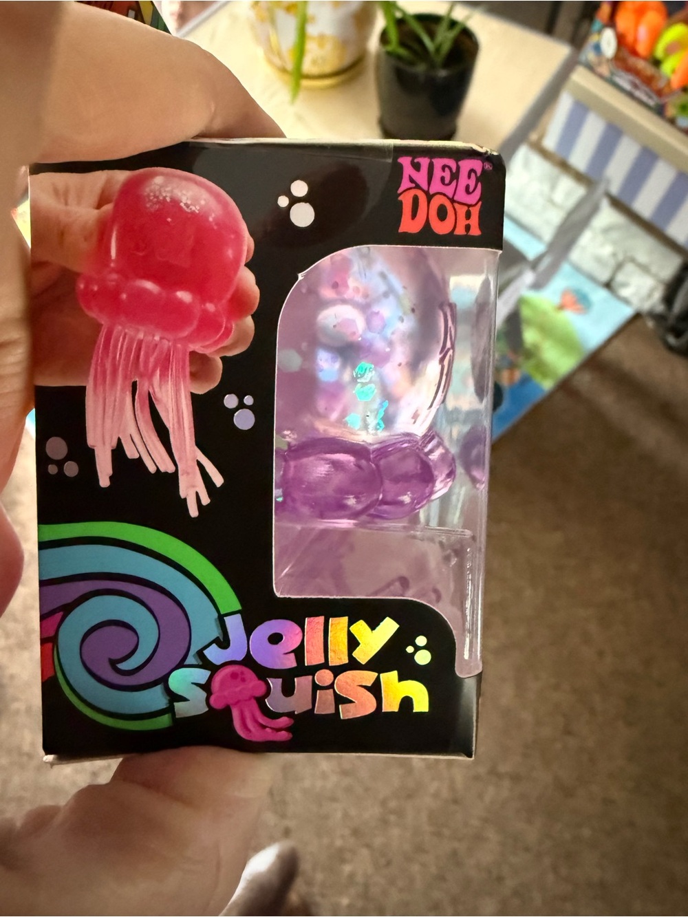 Schylling- Needoh- AUTHENTIC- Jelly Squish-Purple- LAST ONE - Picture 4 of 6